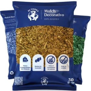 Mulch decorativo en bolsas de 30 lts